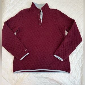 NWOT Orvis Women’s Outdoor Quilted Snap Sweatshirt